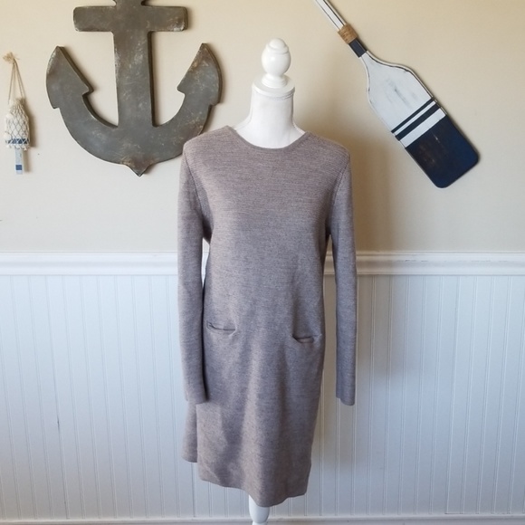 mercer & madison Dresses & Skirts - mercer & madison Gray/tan sweater dress